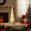 Holographic Snowflake Pyramid Light 45cm Warm White LEDs Indoor Light 4