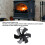 6 Blade Magnet Wall Mount Heat Powered Stove Fan 13