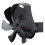 6 Blade Magnet Wall Mount Heat Powered Stove Fan 9