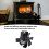 6 Blade Magnet Wall Mount Heat Powered Stove Fan 14