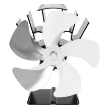 Wood Stove Fan 5 Blades Fireplace Fan Vertical