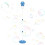 Automatic Bubble Machine Vertical Streetlight Bubble Maker Blue 2