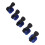 Tile Leveling System Kit 50pcs Reusable Tile 10