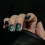 Flash Cat's Eye Setting Short False Nails Sweet & Charming Reusable False Nails 2