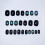 Flash Cat's Eye Setting Short False Nails Sweet & Charming Reusable False Nails 17