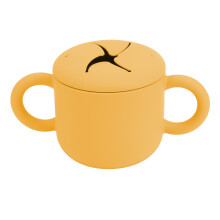 Baby Learning Drinking Cup Silicone Double Handles