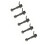5pcs 12mm Vehicles Steel Four Wheel Alignment 2