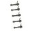 5pcs 12mm Vehicles Steel Four Wheel Alignment 4
