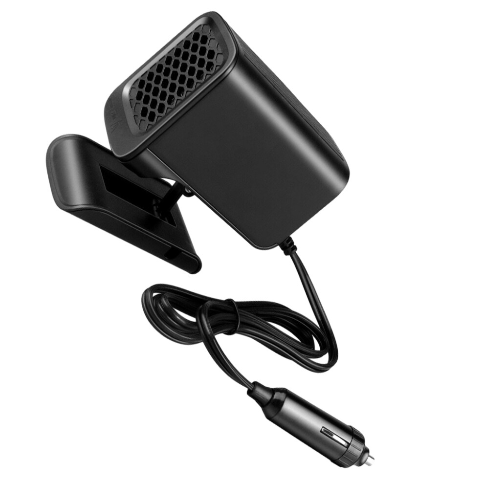Car Heater Fan Portable Defroster Heater 12V Car Heater Black 9338536149926