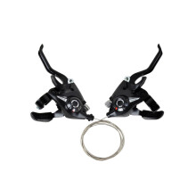 Brake Levers Bike Shifter Cycling Disc Handle Bicycle Transmission Set