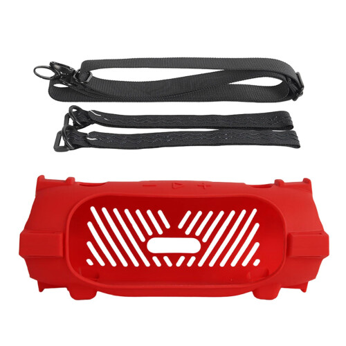 Flexible Silicone Case for Speaker Enclosure, Full Scratch and Shock Protection, Compatible with Various Models