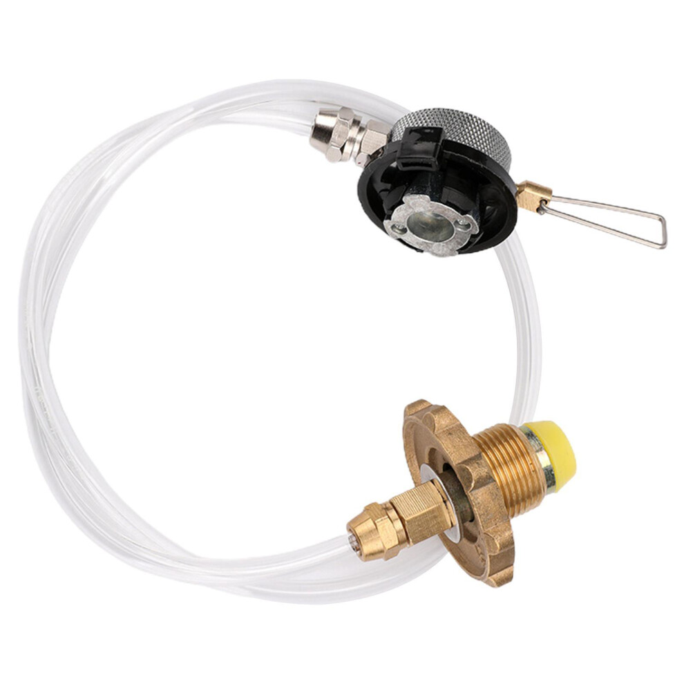 Portable Gas Tank Propane Refill Adapter Hose Valve for Outdoor-image-OPC-PK9FBG7-NEW