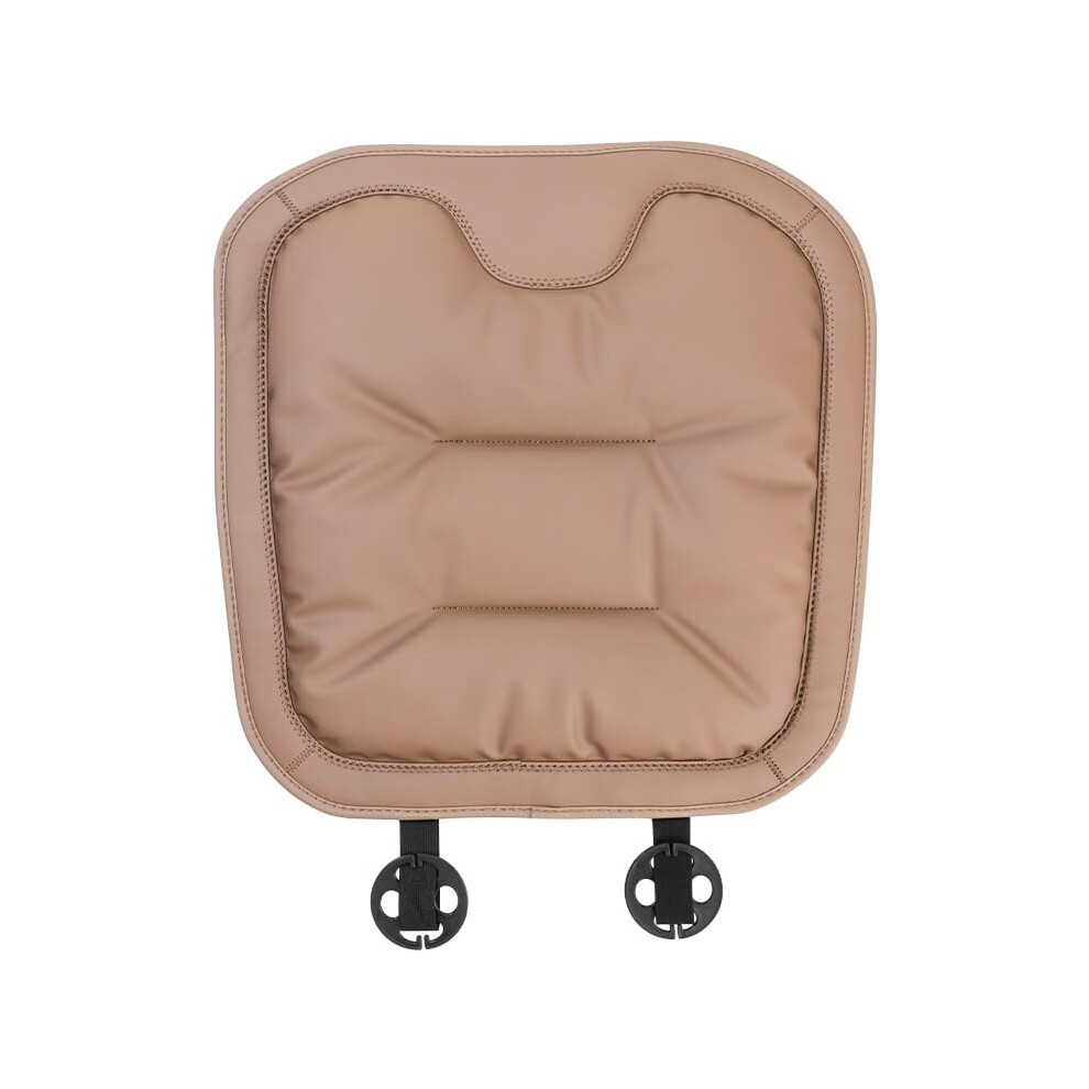 Front Seat Cushion Premium Nappa Leather Non-Slip Breathable Soft Padded Auto Accessory Style For Hyundai Tucson 2020-2025 Brown 6447073321320
