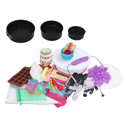 700PCS Cake Decorating Supplies Tools Kit with 1