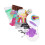 700PCS Cake Decorating Supplies Tools Kit with 8