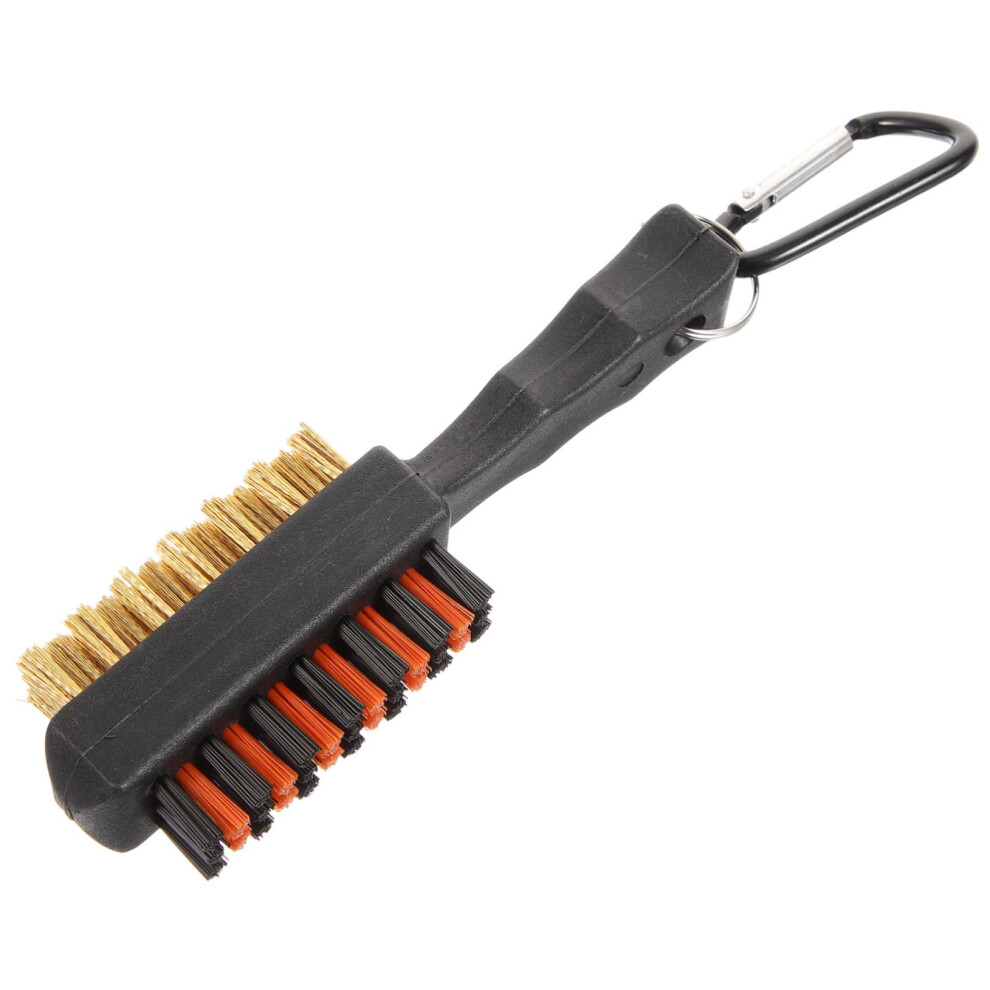 Golf Club Brush - High-Quality Dual-Sided Cleaning Brush with Clip for Golf Club Face and Groove Maintenance-image-OPC-PK9FFZ2-NEW