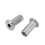 Iron Plated Nickel Flat Nuts Hex Nut Round Head 6