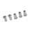 Iron Plated Nickel Flat Nuts Hex Nut Round Head 15