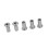 Iron Plated Nickel Flat Nuts Hex Nut Round Head 12