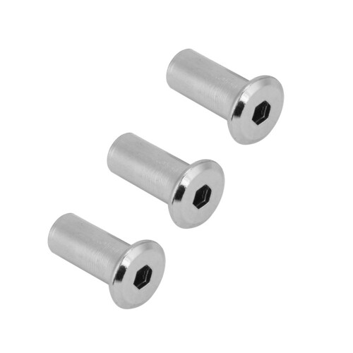 Iron Plated Nickel Flat Nuts Hex Nut Round Head 1