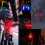 Bicycle Light Rear Light Back Light Waterproof USB Rechargeable LED Bike Lamp 2