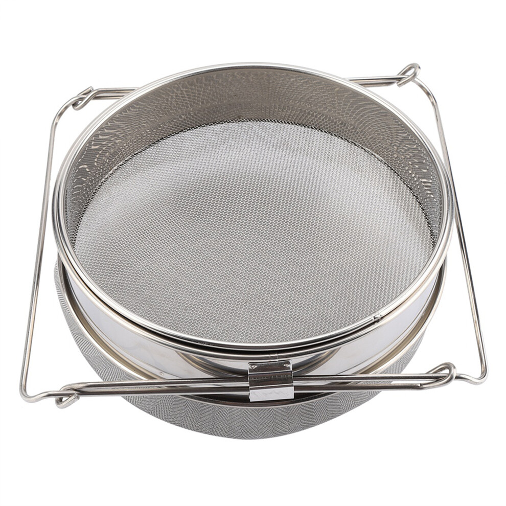 Big Stainless Steel Double Layer Honey Sieve /