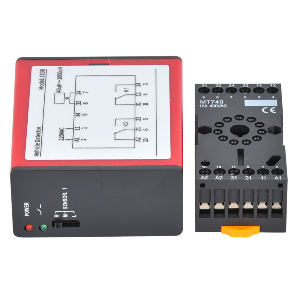 Single Channel Inductive Loop Vehicle Detector for