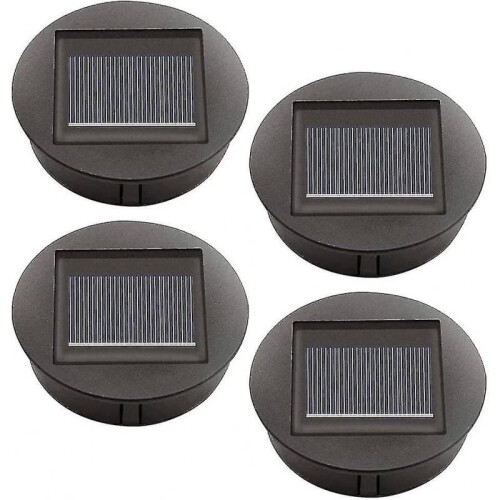 New,suitable 4 Pack  Solar  Replacement Lights with LED Bulbs, Solar Ceiling Light Replacement, LED Solar Panel Sha