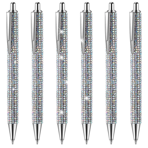 τεμάχια χαριτωμένα στυλό Bling Diamond, χριστουγεννιάτικα στρας, κρυστάλλινα στυλό B