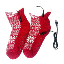 Calcetines de punto suaves, antideslizantes, esponjosos, de felpa
