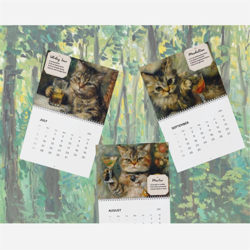Katzencocktailkalender 2025 2