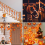 Fall Garland with Pumpkin Lights Halloween Fall Decorations 7
