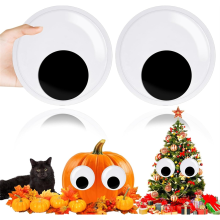 peças de olhos gigantes de 6 polegadas