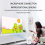 Μίνι προβολέας Q2 για παιδιά, φορητός προβολέας οικιακού κινηματογράφου Beamer UK Plug 3