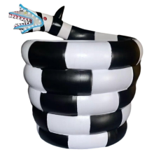 Leuke popcorn emmer zandworm emmer, horror Halloween popcorn kom
