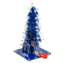 RGB LED Blinkender Weihnachtsbaum DIY Kit Elektronik Löten