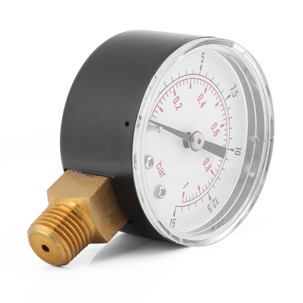 Mini Low Pressure Gauge For Fuel Air Oil Or Water