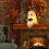Cute Ghost Reading Book Lamp 3D LED Night Light Halloween Decor S 7