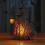 Halloween Witch Lamp, Gothic Spooky Witch Decor with Holding Lantern 3