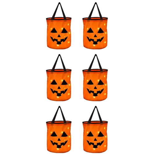 LED-Licht Halloween-Süßes-oder-Saures-Eimer