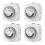 24 Hour Indoor Mechanical Timer 3 Plug Socket Timer,US Plug 2