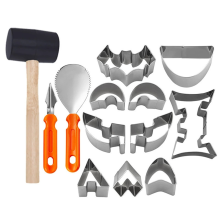13-delige pompoen snijmalset Halloween pompoen snijset