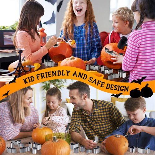 24-teiliges Kürbisschnitzformen-Set Halloween-Kürbisschnitzset 2