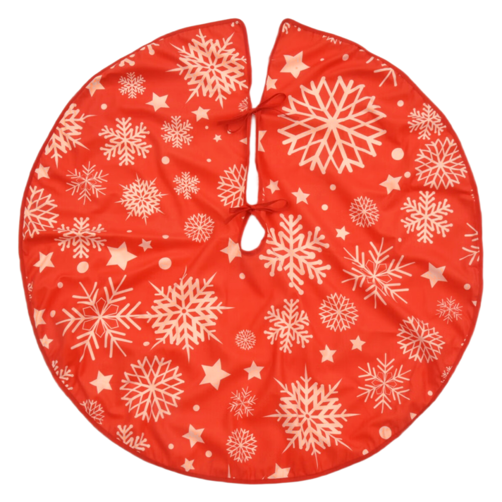 Christmas Tree Skirt Outdoor Xmas Floor Mat Cover Home Decoration, D-image-OPC-PK9FM2R-NEW