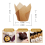 200 Stück Tulpen-Cupcake-Förmchen, Muffin-Förmchenhalter für Backförmchen 7