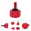 Motorcycle Seat Bolt Mounting Screws Anodized 9