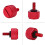 Motorcycle Seat Bolt Mounting Screws Anodized 6