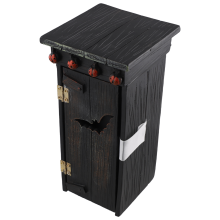 Outhouse Mummy Animated Decor,Animated Talking Farting Mummy Outhouse