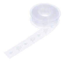 Weihnachtsband Kuchen Dekoratives Druckband 1cm