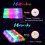 Barras luminosas LED de espuma RGB de colores 6